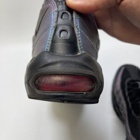 Nike Air Max 95 Black Premium Throwback 2019 538416-021 Shoes Men Size 9.5 READ - Picture 11 of 16